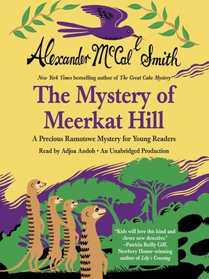 cover image of The Mystery of Meerkat Hill